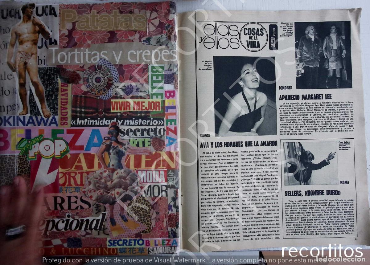 Coleccionismo de Revistas y Peri&oacute;dicos: AVA GARDNER MARGARET LEE PETER SELLERS