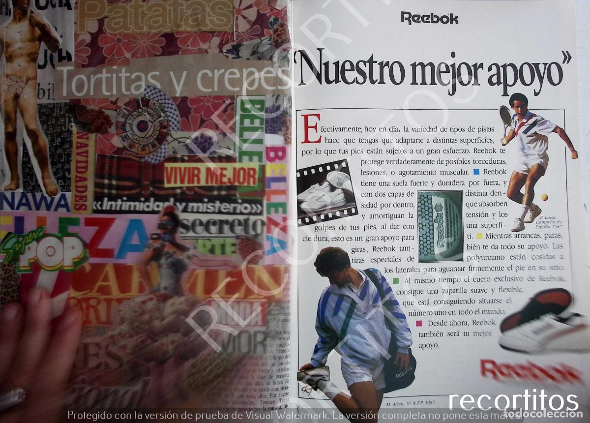 Coleccionismo de revistas y peri&oacute;dicos: reebok anuncio publicidad REEBOOK