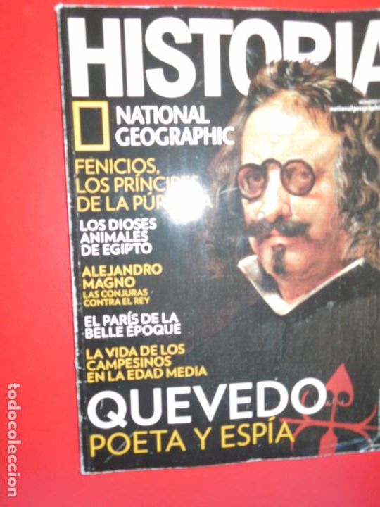 Coleccionismo de Revistas y Peri&oacute;dicos: HISTORIA - NATIONAL GEOGRAPHIC - N&ordm; 175- QUEVEDO POETA Y ESPIA