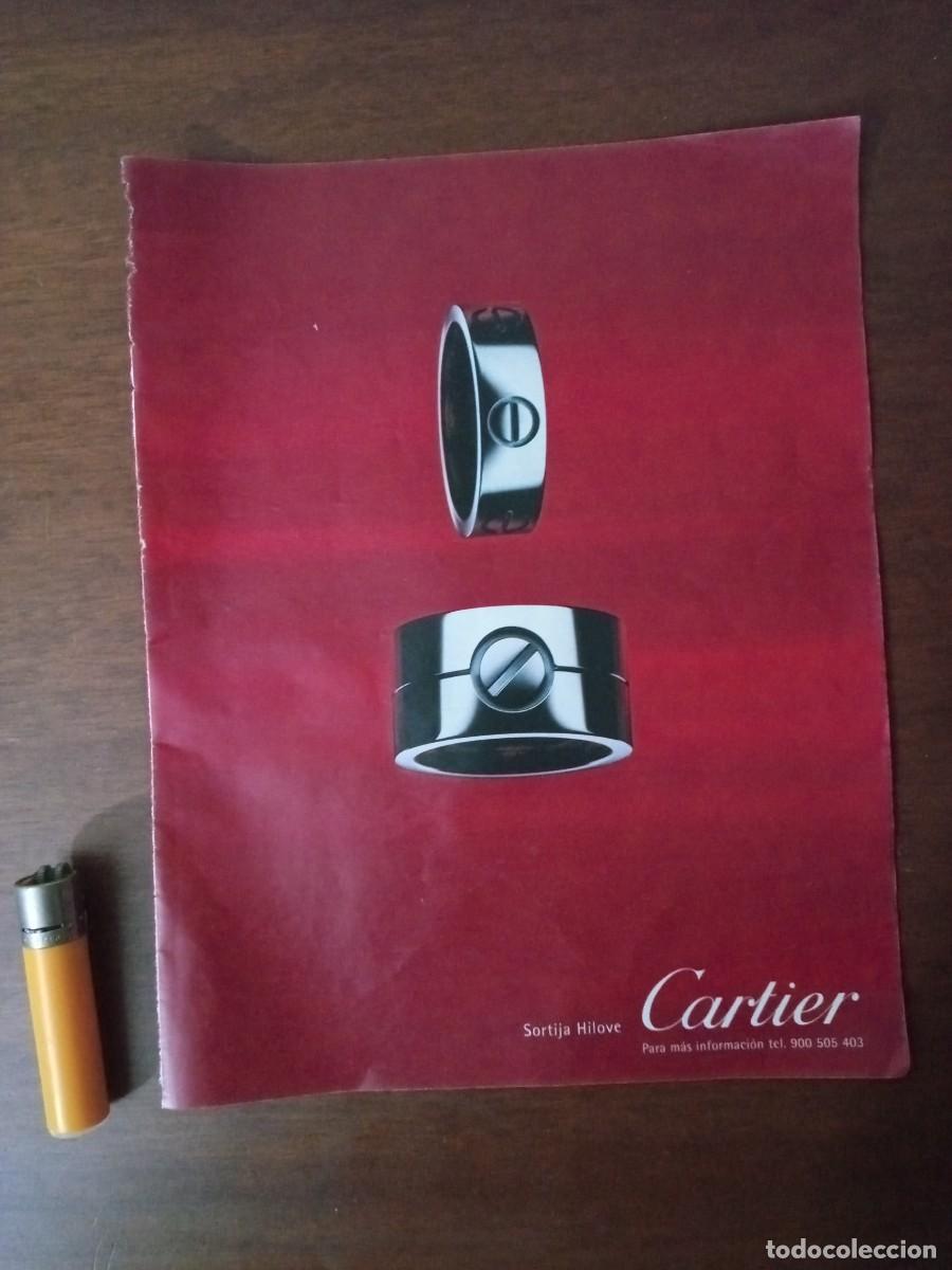 Collectionnisme de Revues et Journaux: Anuncio/publicidad/recorte de revista de Cartier.
