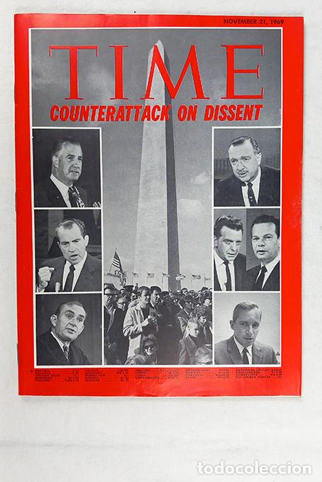 Coleccionismo de Revistas y Peri&oacute;dicos: Counterattack on Dissent. Time November 9, 1969