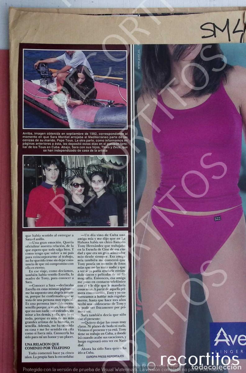Coleccionismo de revistas y peri&oacute;dicos: SARA MONTIEL LENCERIA