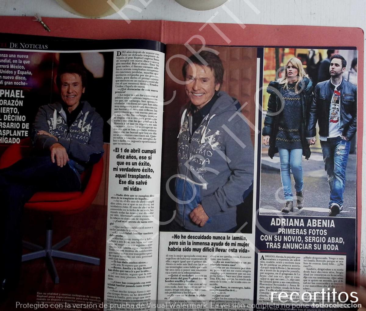 Coleccionismo de revistas y peri&oacute;dicos: RAPHAEL - Foto 1