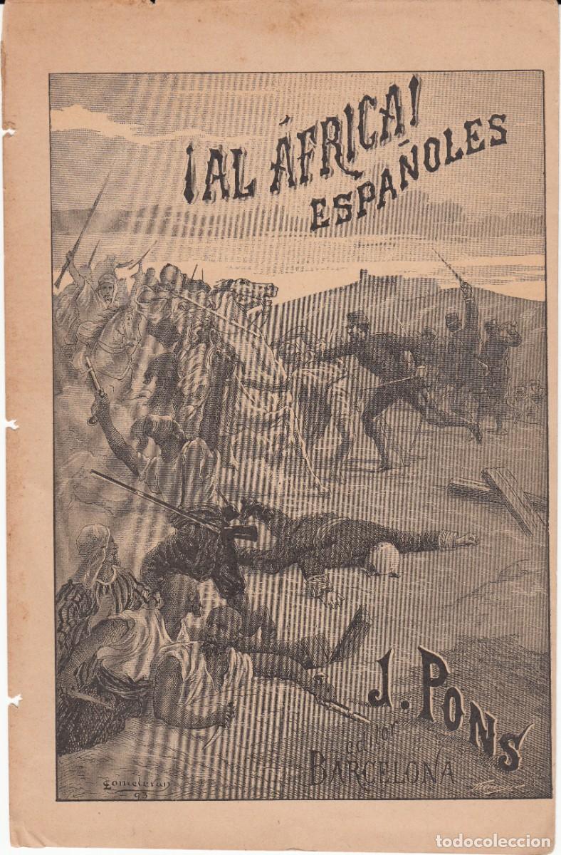 Coleccionismo de revistas y peri&oacute;dicos: P&Aacute;GINA REVISTA - AL AFRICA ESPA&Ntilde;OLES - GUERRA DEL RIF -