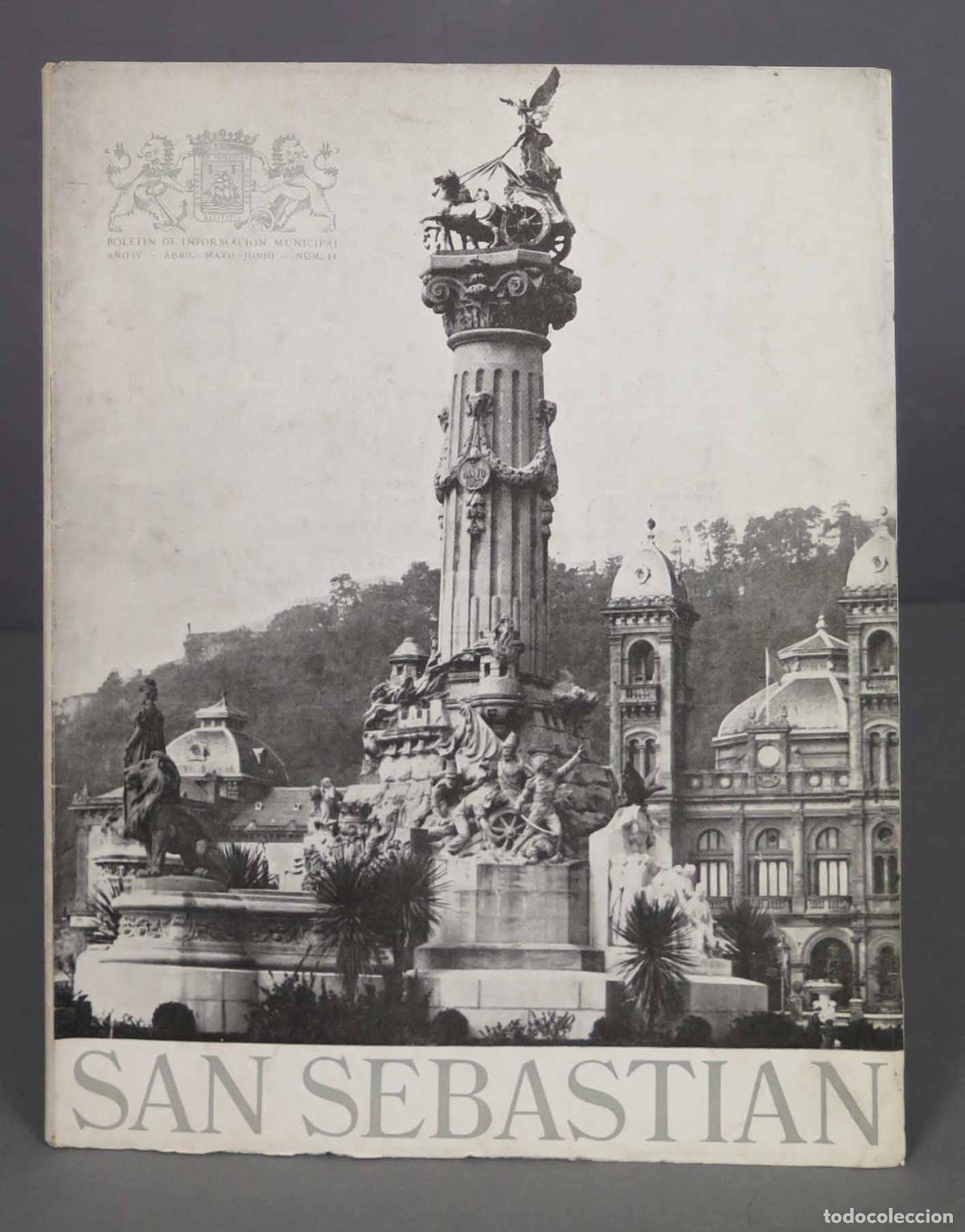 Sammeln von Zeitschriften und Zeitungen: San Sebasti&aacute;n Bolet&iacute;n de informaci&oacute;n municipal. 44. A&Ntilde;O IV