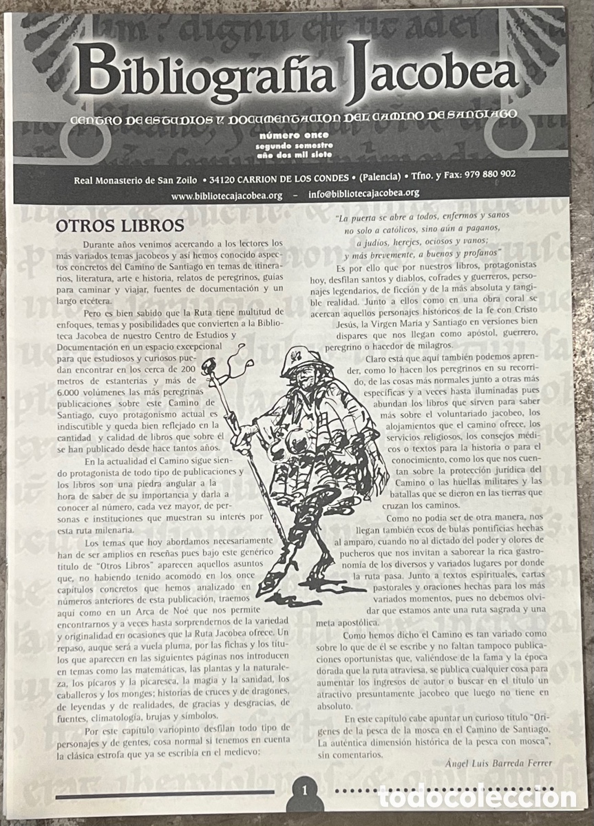 Coleccionismo de revistas y peri&oacute;dicos: Suplemento de Revista. Bibliograf&iacute;a Jacovea. 2007.