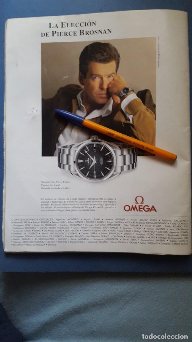 Collectionnisme de Revues et Journaux: Recorte de revista, Pierce Brosnan, publicidad/anuncio reloj Omega. A&ntilde;o 2003