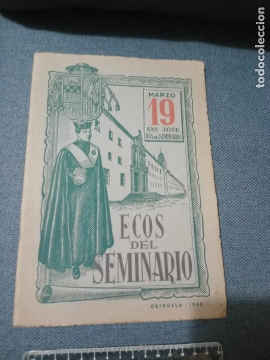 Coleccionismo de revistas y peri&oacute;dicos: Ecos del Seminario de Orihuela. 1946