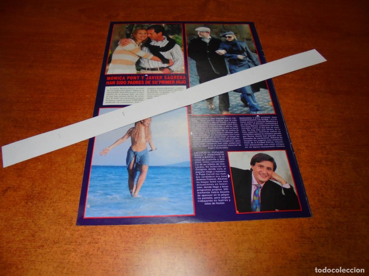Coleccionismo de Revistas y Peri&oacute;dicos: CLIPPING 2004: MARIAH CAREY. MADONNA. MONICA PONT. ARIANNE BROWN.