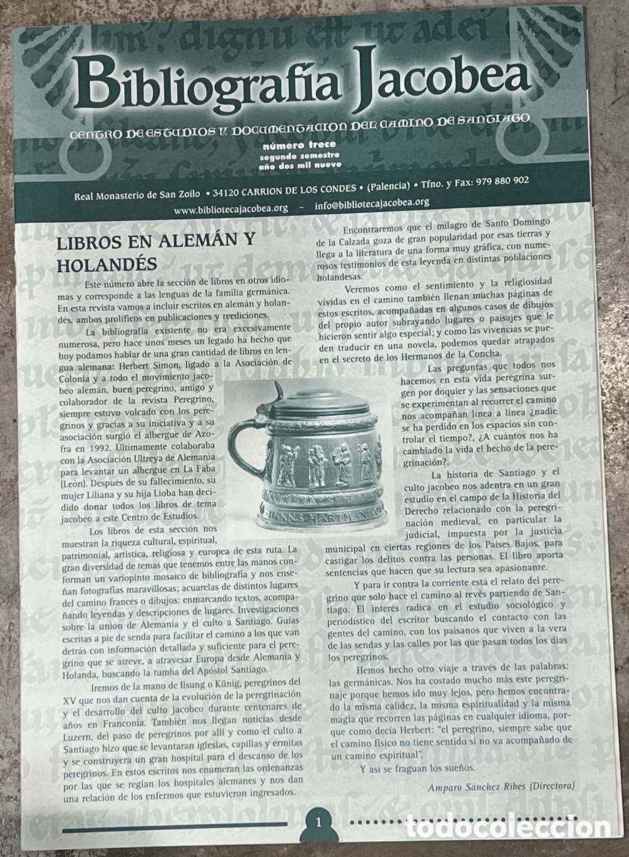 Coleccionismo de revistas y peri&oacute;dicos: Suplemento de Revista. Bibliograf&iacute;a Jacovea. 2009.