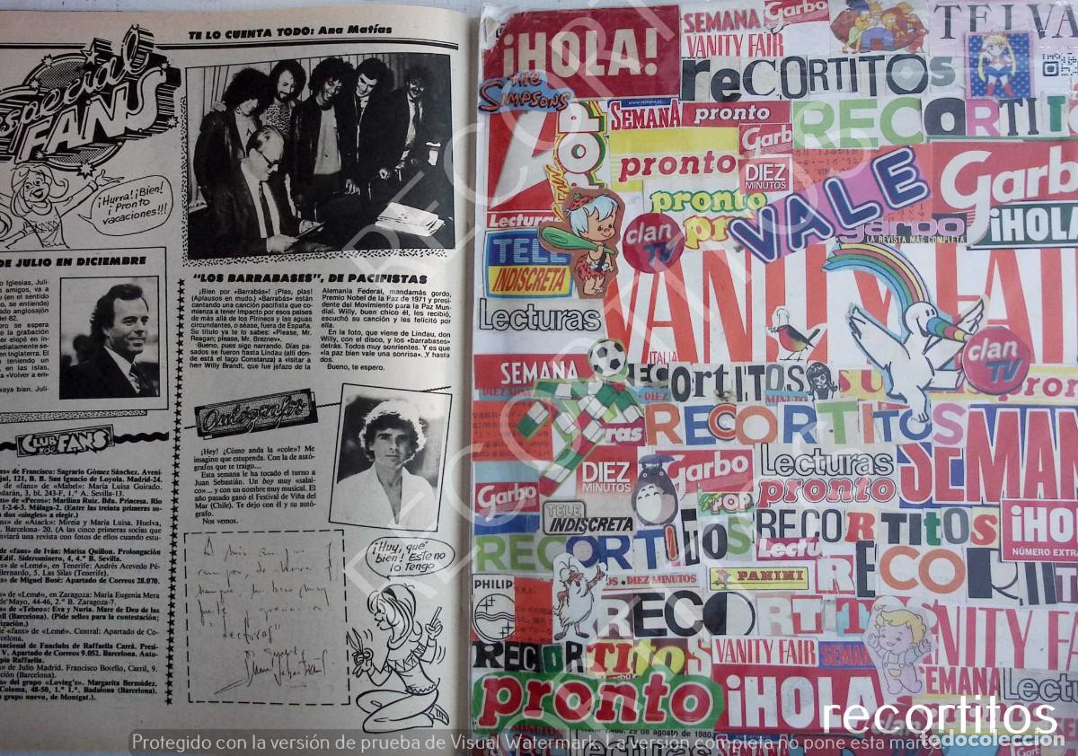 Coleccionismo de Revistas y Peri&oacute;dicos: BARRABAS JULIO IGLESIAS