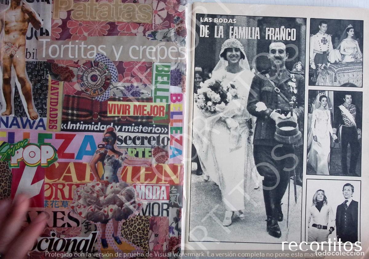 Collection Magazines and Newspapers: BODA DE FRANCO CARMEN POLO CARMEN MARTINEZ BORDIU MARIOLA CRISTOBAL