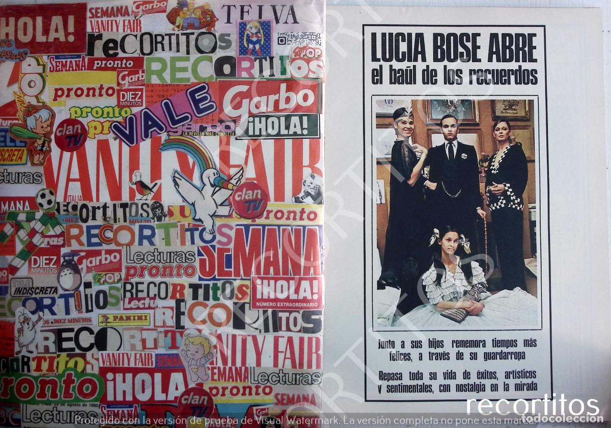 Coleccionismo de Revistas y Peri&oacute;dicos: LUCIA BOSE MIGUEL PAOLA DOMINGUIN