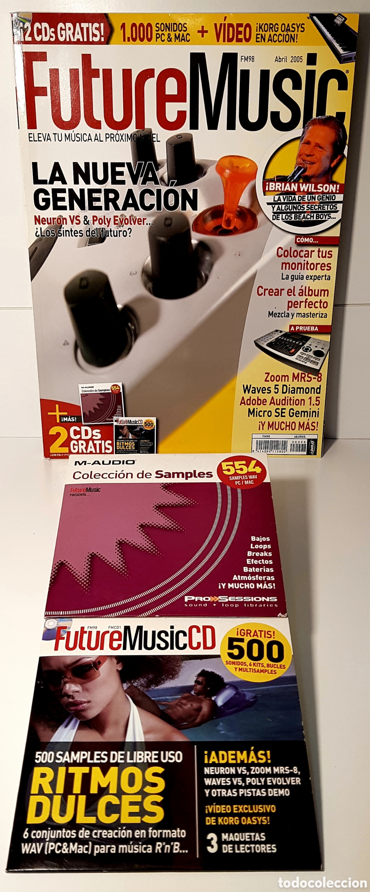 Collection Magazines and Newspapers: Revista Future Music N&deg; 98 + 2 CDs