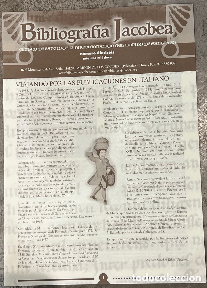 Coleccionismo de revistas y peri&oacute;dicos: Suplemento de Revista. Bibliograf&iacute;a Jacovea. 2012.