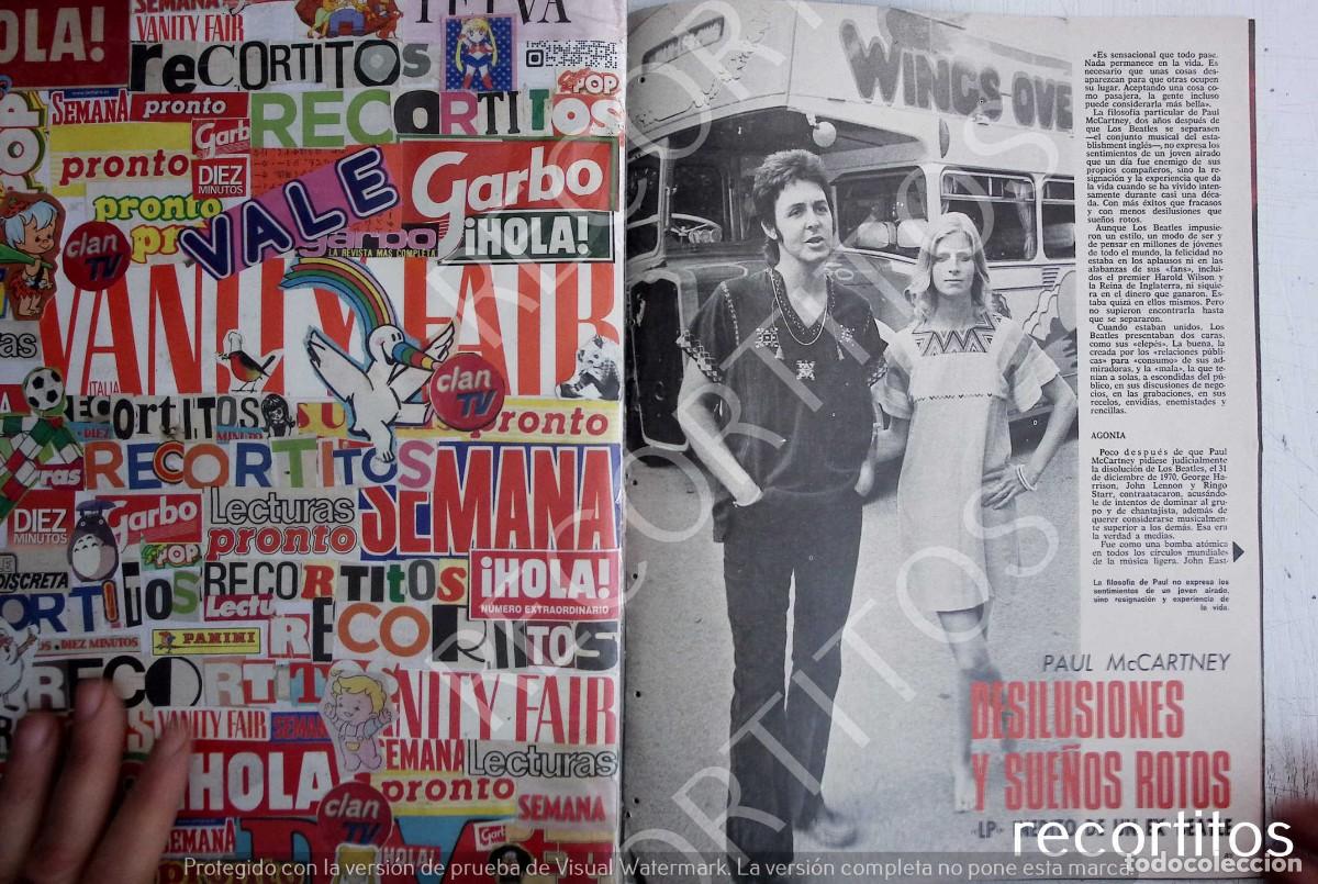 Coleccionismo de Revistas y Peri&oacute;dicos: PAUL MCCARTNEY LINDA THE BEATLES WINGS