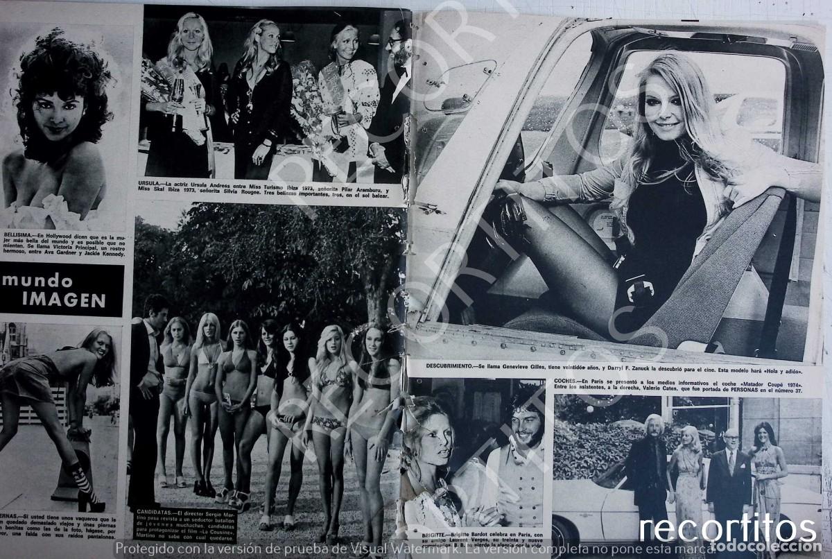 Coleccionismo de Revistas y Peri&oacute;dicos: ursula andress genevieve gilles brigitte bardot laurent verges valerie cates