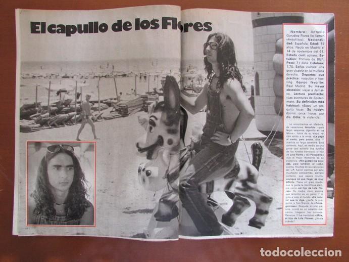 Coleccionismo de Revistas y Peri&oacute;dicos: RECORTE REVISTA PROTAGONISTAS 217 1980 ANTONIO FLORES