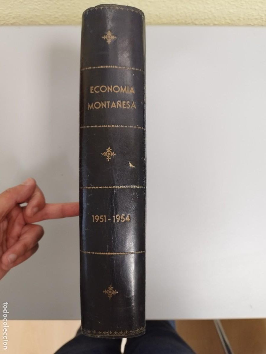Collectionnisme de Revues et Journaux: Economia Monta&ntilde;esa Revistas Tomo