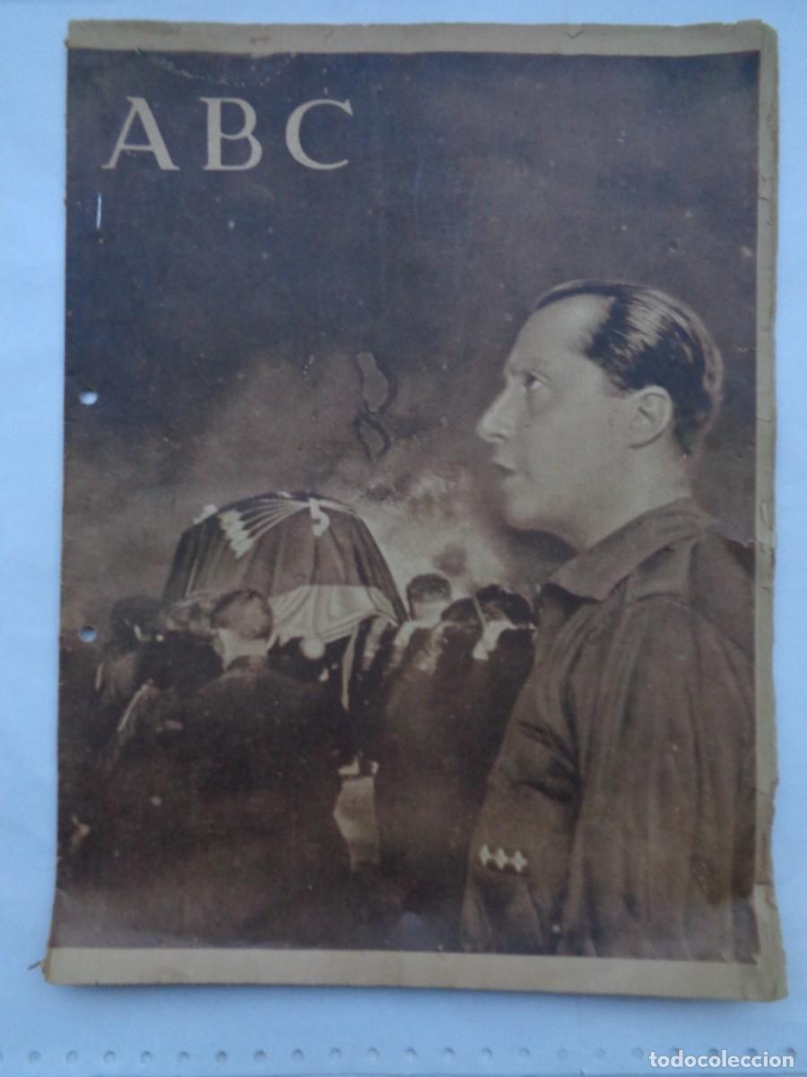 Coleccionismo de Revistas y Peri&oacute;dicos: ABC DEL 20 DE NOVIEMBRE DE 1942, ESPECIAL JOSE ANTONIO