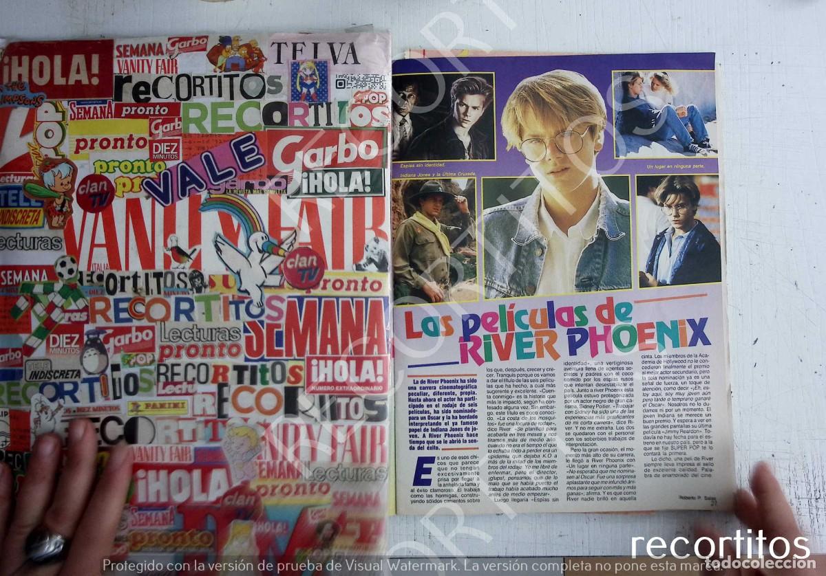 Coleccionismo de Revistas y Peri&oacute;dicos: river phoenix