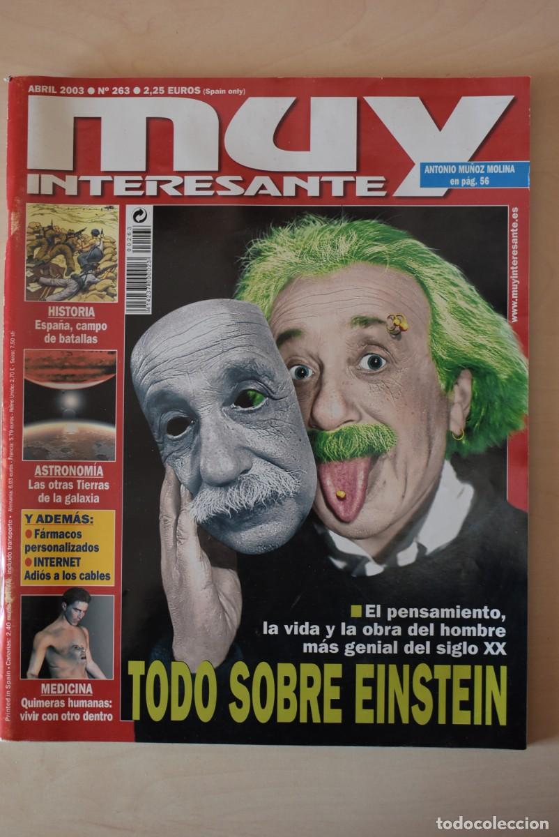 Colecionismo de Revistas e Jornais: Revista Muy Interesante. N. &ordm; 263. Todo sobre Einstein