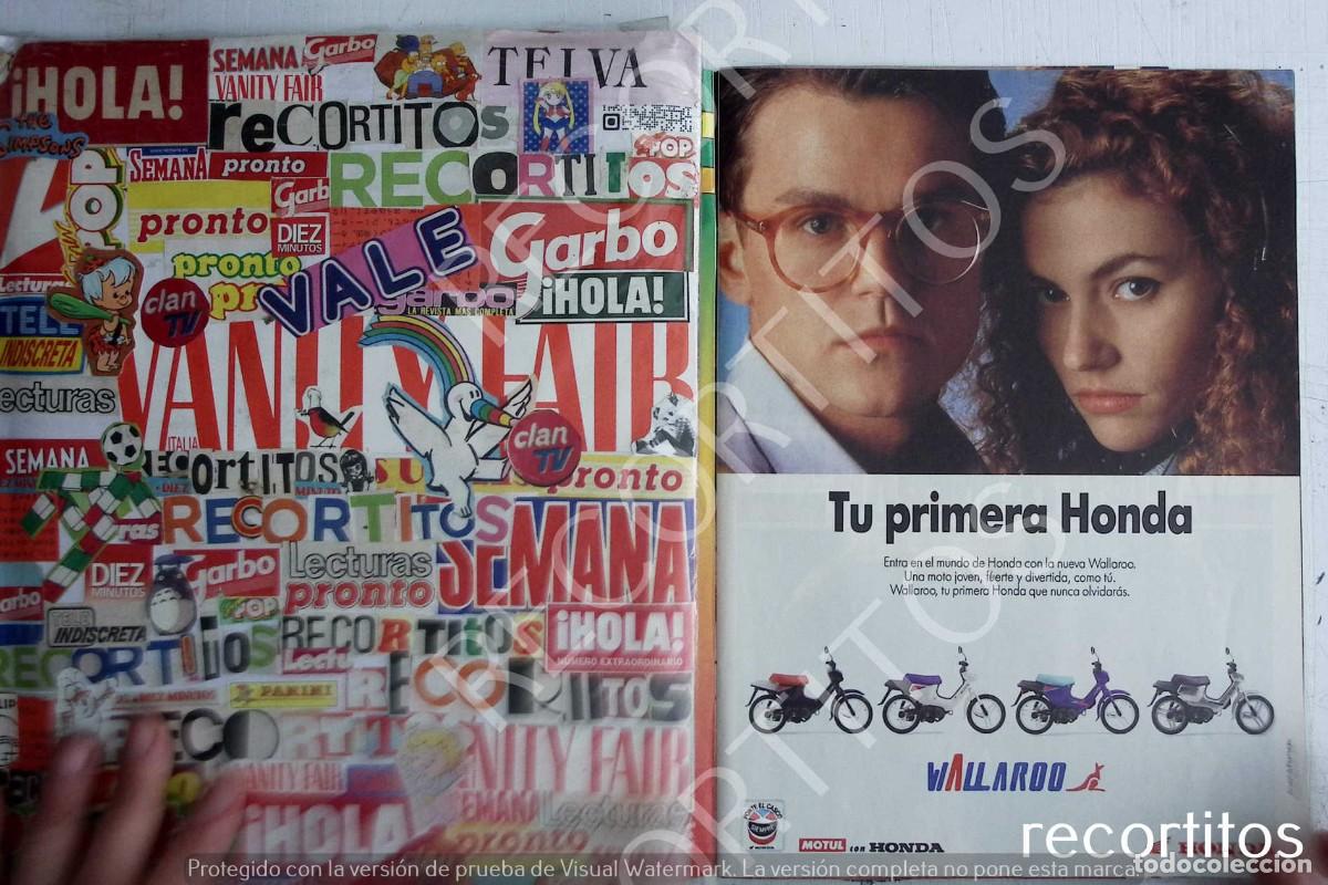 Coleccionismo de Revistas y Peri&oacute;dicos: honda moto anuncio publicidad