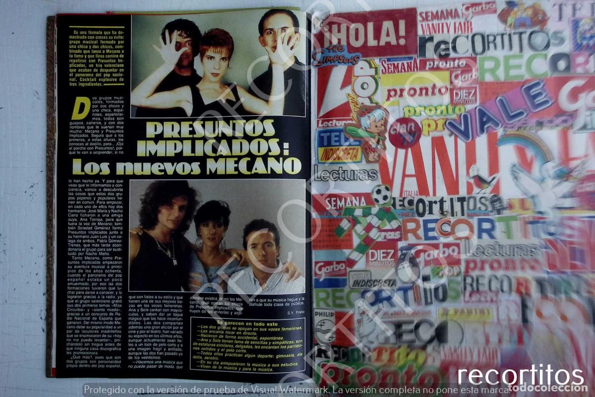 Coleccionismo de Revistas y Peri&oacute;dicos: mecano presuntos implicados