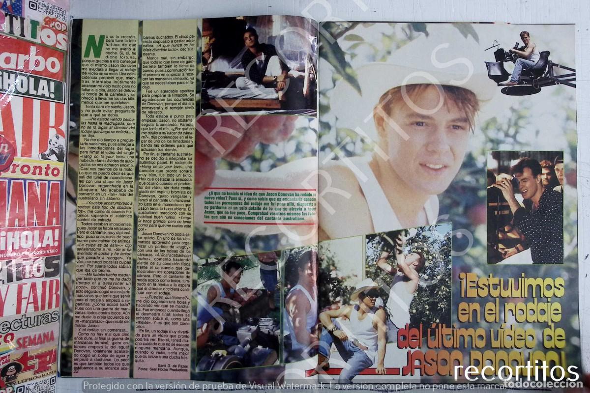 Coleccionismo de Revistas y Peri&oacute;dicos: jason donovan
