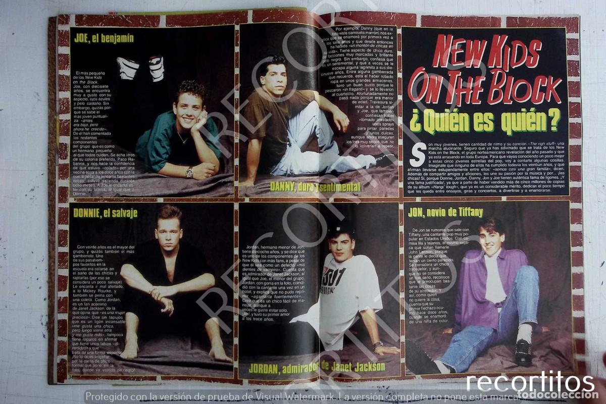 Coleccionismo de Revistas y Peri&oacute;dicos: NKOTB NEW KIDS ON THE BLOCK