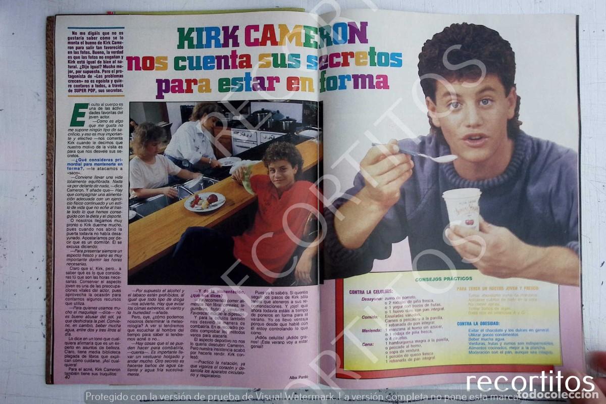 Coleccionismo de Revistas y Peri&oacute;dicos: KIRK CAMERON LOS PROBLEMAS CRECEN
