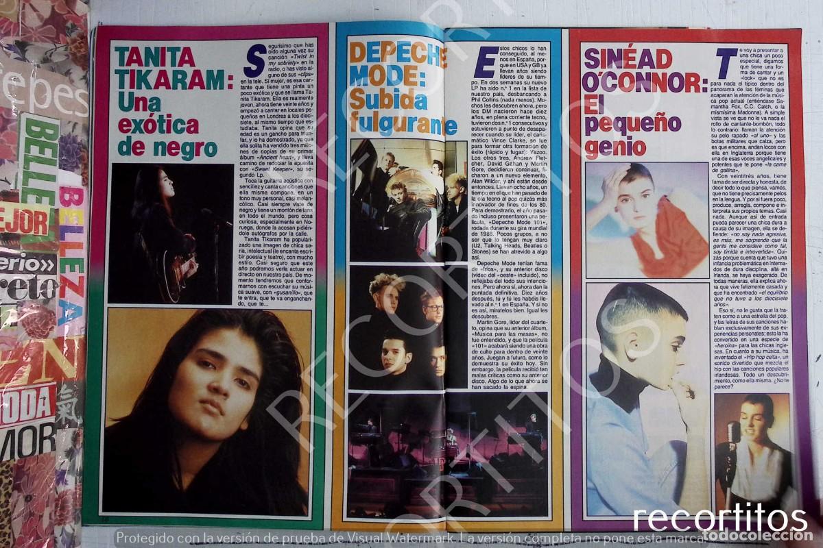 Coleccionismo de Revistas y Peri&oacute;dicos: tanita tikaram depeche mode sinead oconnor