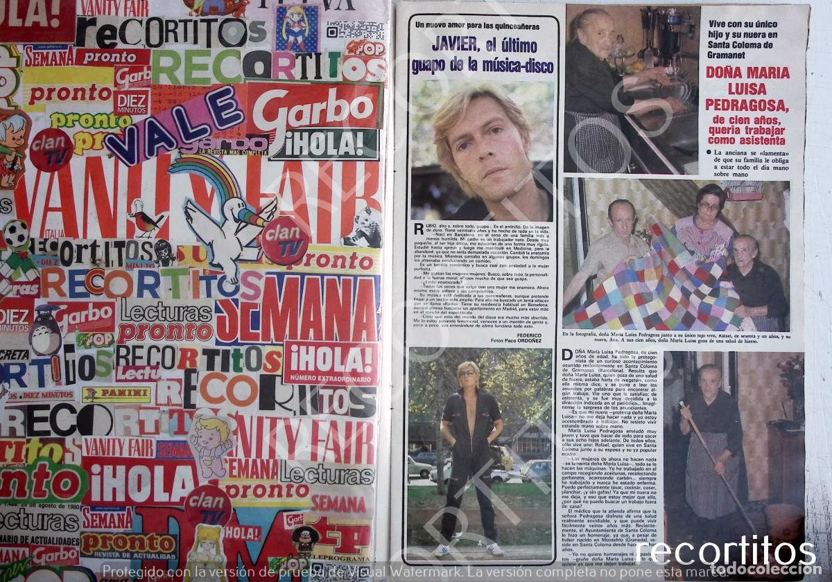 Coleccionismo de Revistas y Peri&oacute;dicos: javier do&ntilde;a maria luisa pedragosa