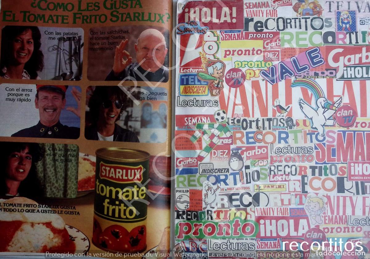 Coleccionismo de revistas y peri&oacute;dicos: STARLUX TOMATE ANUNCIO PUBLICIDAD