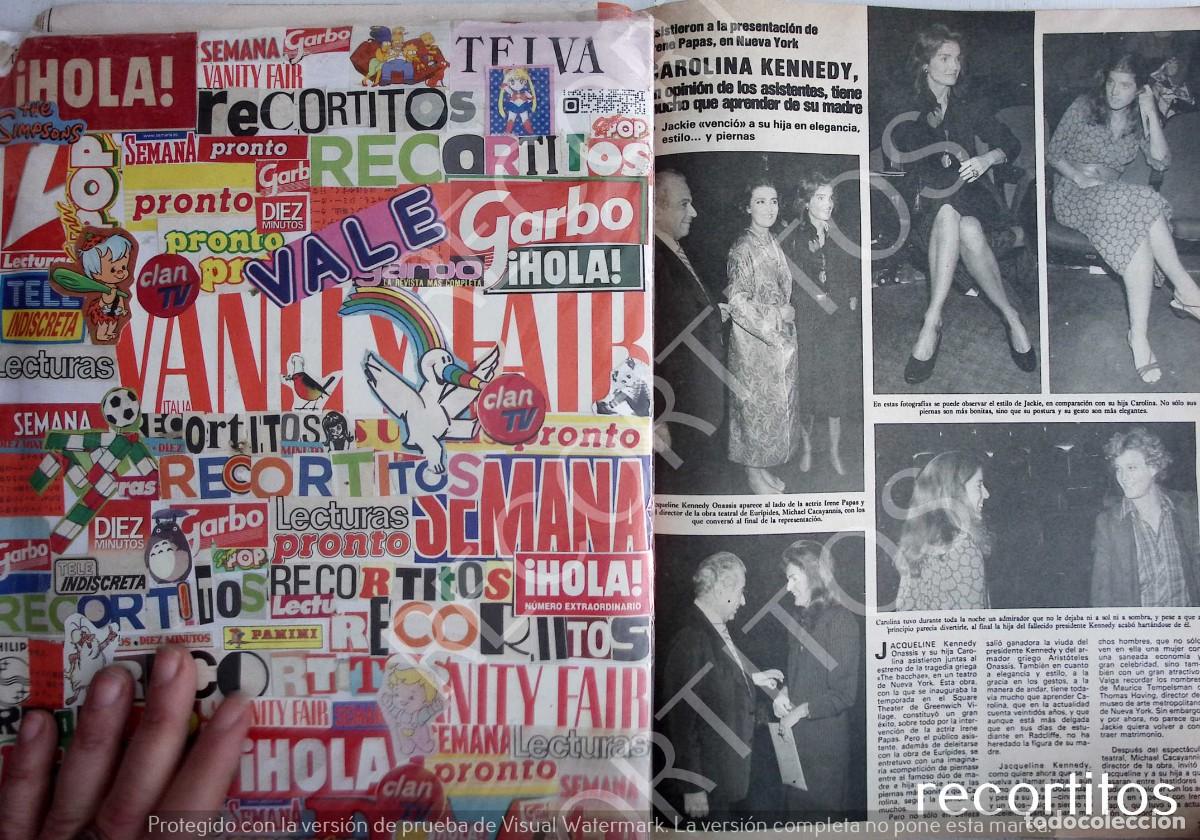 Coleccionismo de revistas y peri&oacute;dicos: jacqueline kennedy jackie onassis carolina