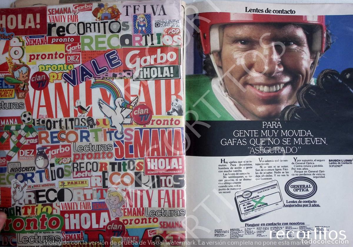 Coleccionismo de revistas y peri&oacute;dicos: general optica anuncio publicidad