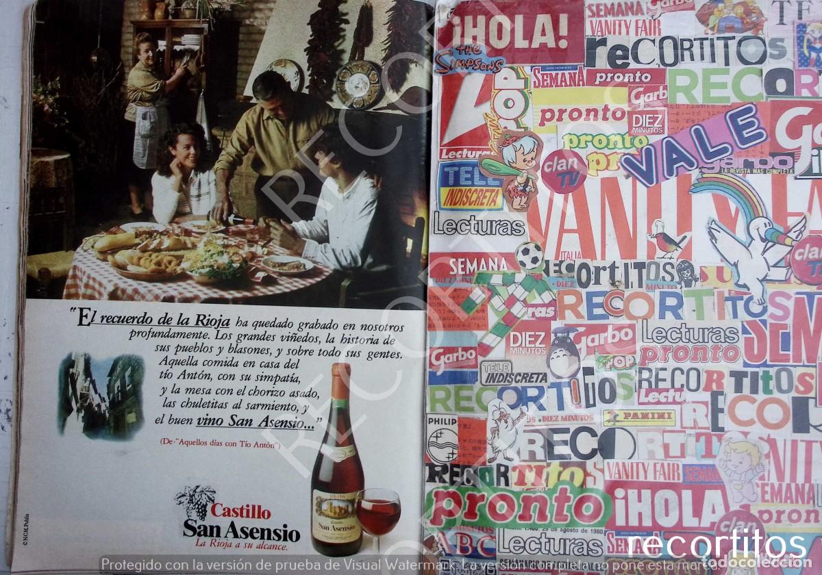 Coleccionismo de revistas y peri&oacute;dicos: castillo san asensio rioja anuncio publicidad