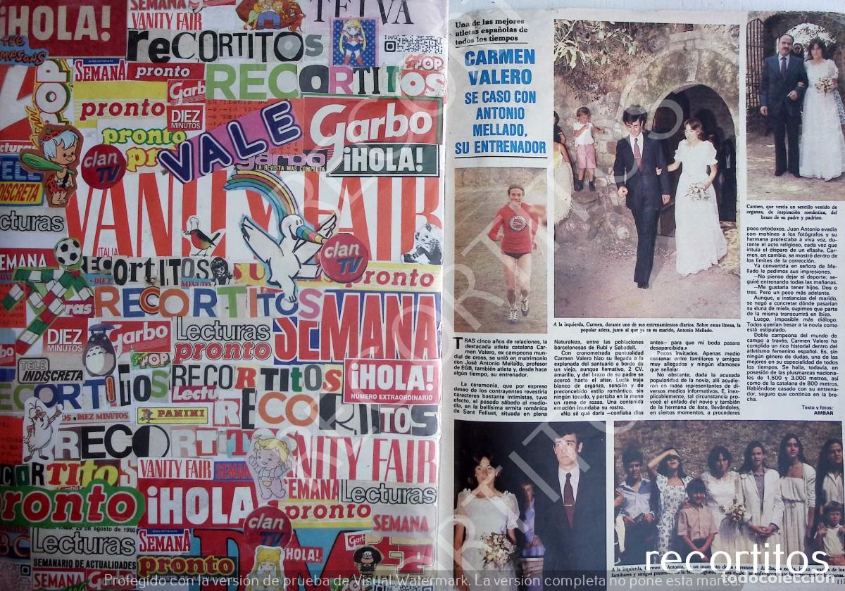 Collectionnisme de Revues et Journaux: carmen valero