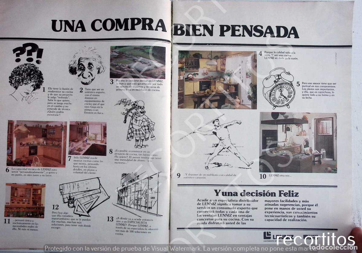 Collectionnisme de Revues et Journaux: lenniz ANUNCIO PUBLICIDAD