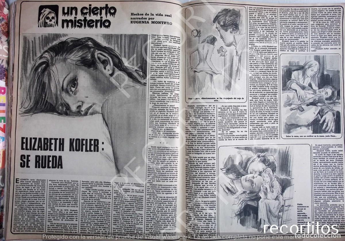 Collectionnisme de Revues et Journaux: elizabeth kofler