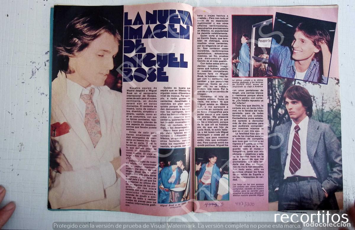 Coleccionismo de Revistas y Peri&oacute;dicos: miguel bose