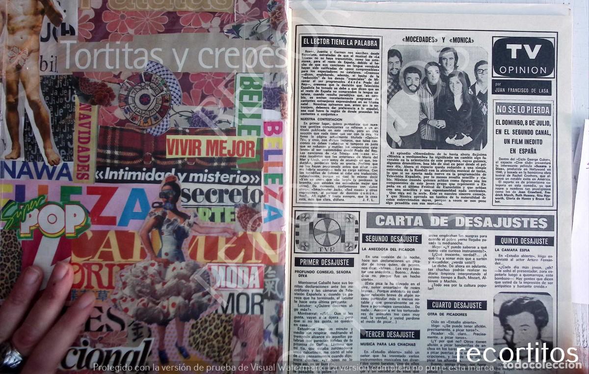 Coleccionismo de Revistas y Peri&oacute;dicos: mocedades monica arturo fernandez