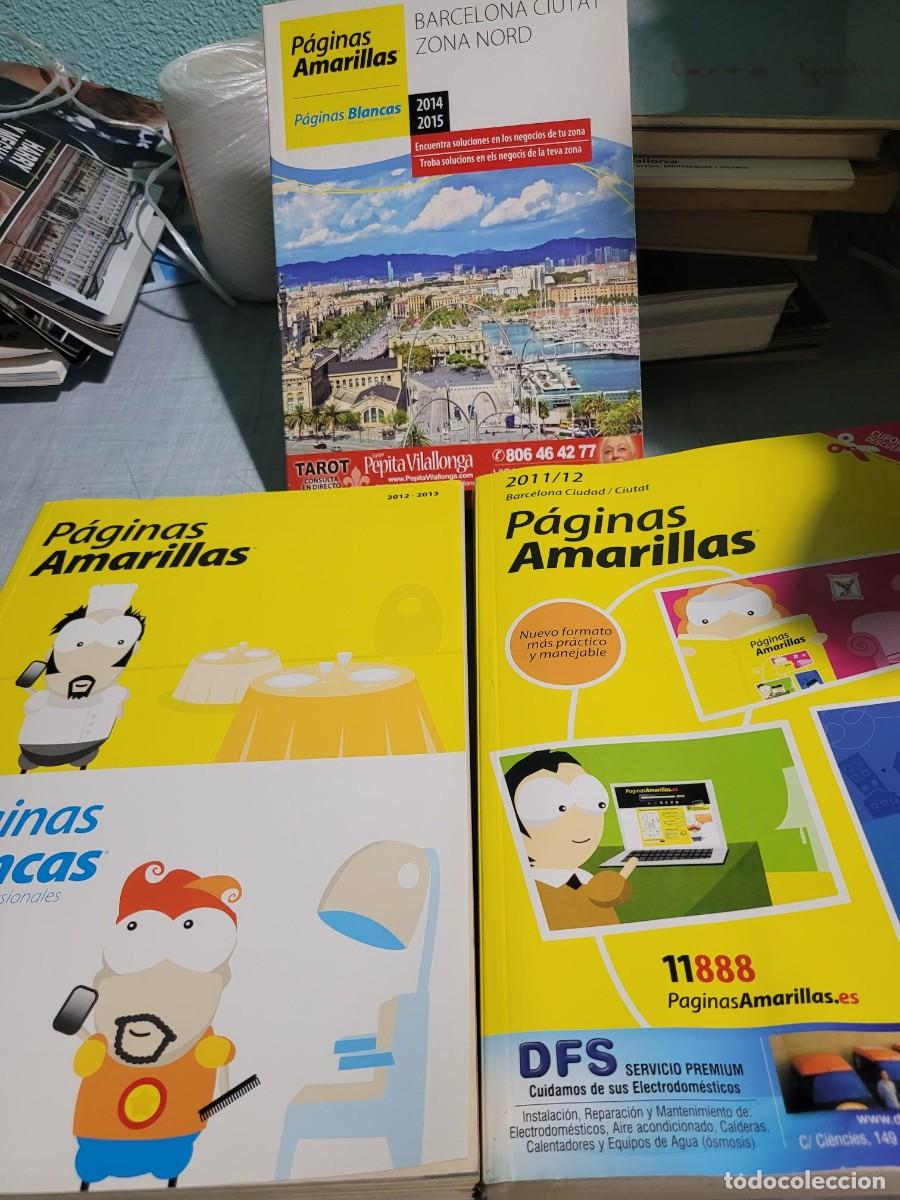 Collezionismo di Riviste e Giornali: Lote de Paginas Amarillas Telef&oacute;nica de Barcelona RC