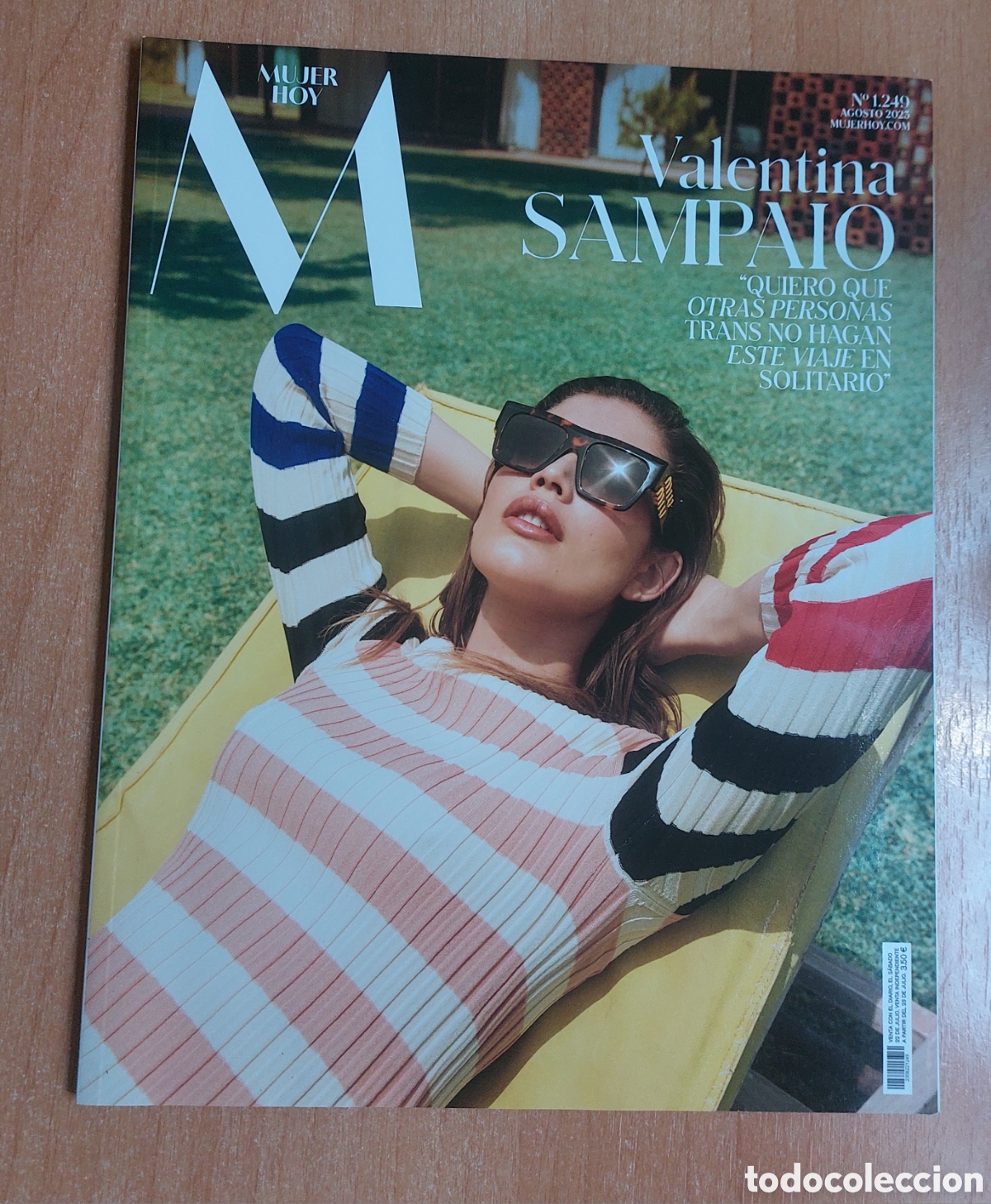 Coleccionismo de Revistas y Peri&oacute;dicos: Revista Mujerhoy Valentina Sampaio n&uacute;mero 1249