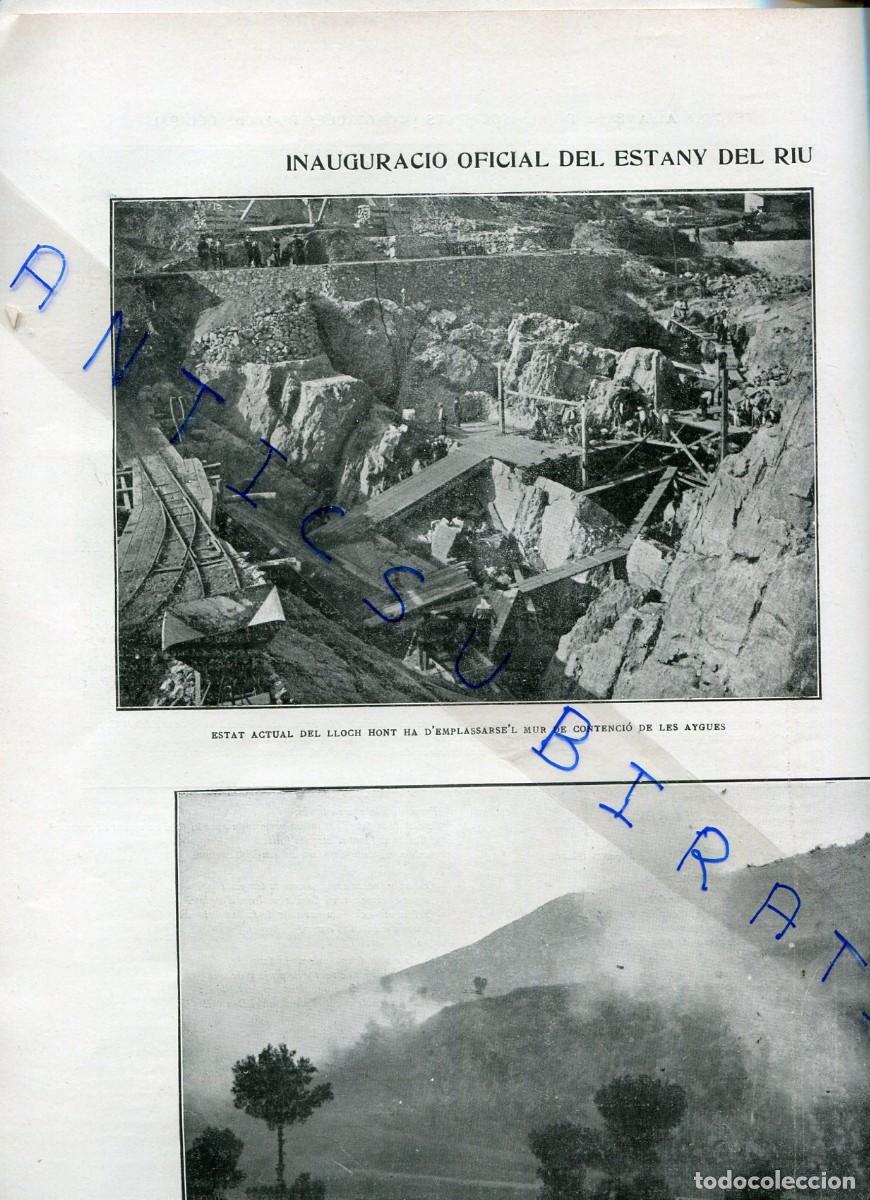 Collection Magazines and Newspapers: REVISTA ANY 1912 ESTANY DEL RIU PANTA DE FOIX MOSSEN SANT COOPERATIVISTA SANT FELIU DE GUIXOLS FORN