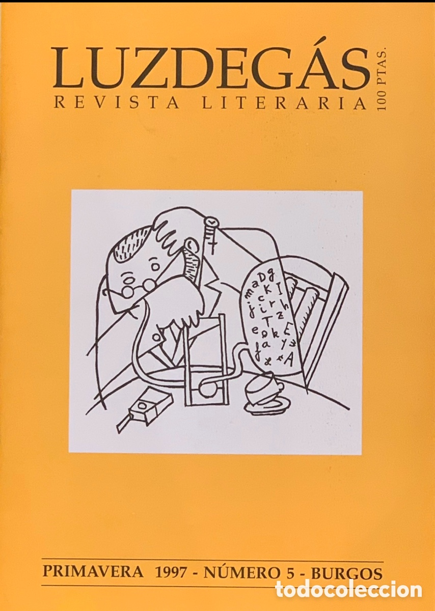 Coleccionismo de revistas y peri&oacute;dicos: Revista. LUZ DE GAS. Revista Literaria. 1997.