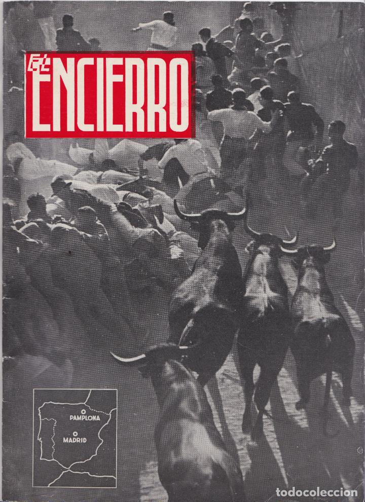 Coleccionismo de revistas y peri&oacute;dicos: EL ENCIERRO &ndash; EDITORIAL GOMEZ &ndash; PAMPLONA &ndash; VER SUMARIO