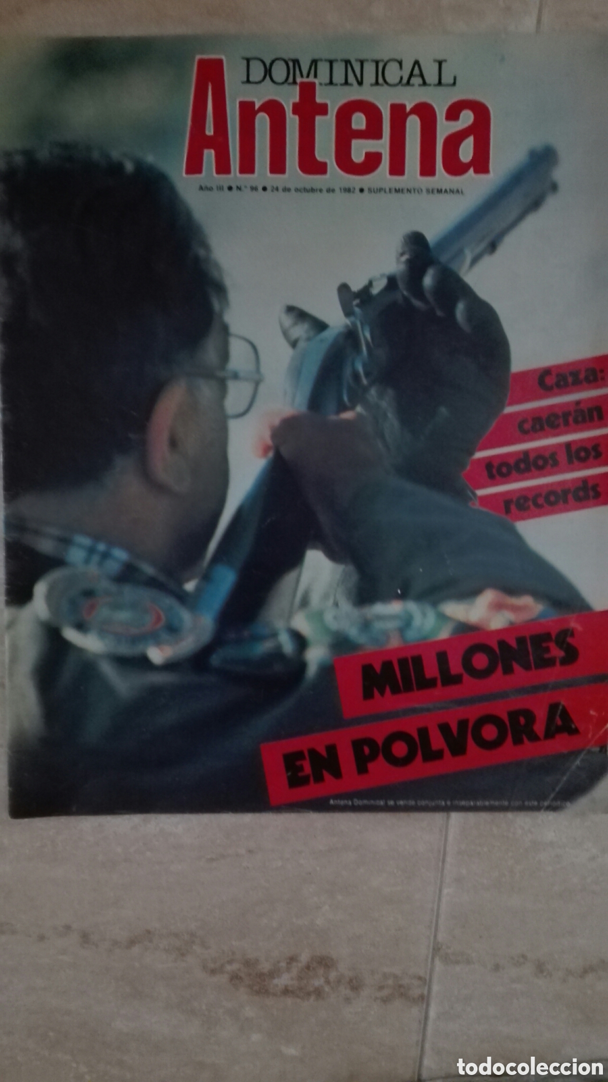 Sammeln von Zeitschriften und Zeitungen: Antena Dominical n&deg; 96 La caza millones en p&oacute;lvora Matilde Conesa