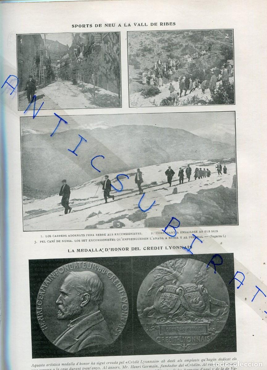 Coleccionismo de Revistas y Peri&oacute;dicos: REVISTA A&Ntilde;O 1911 TUBERCULOSIS TORRE BONICA TARRASA ESQUI RIBES DE FRESER JOAN TOMAS SALVANY TORNER