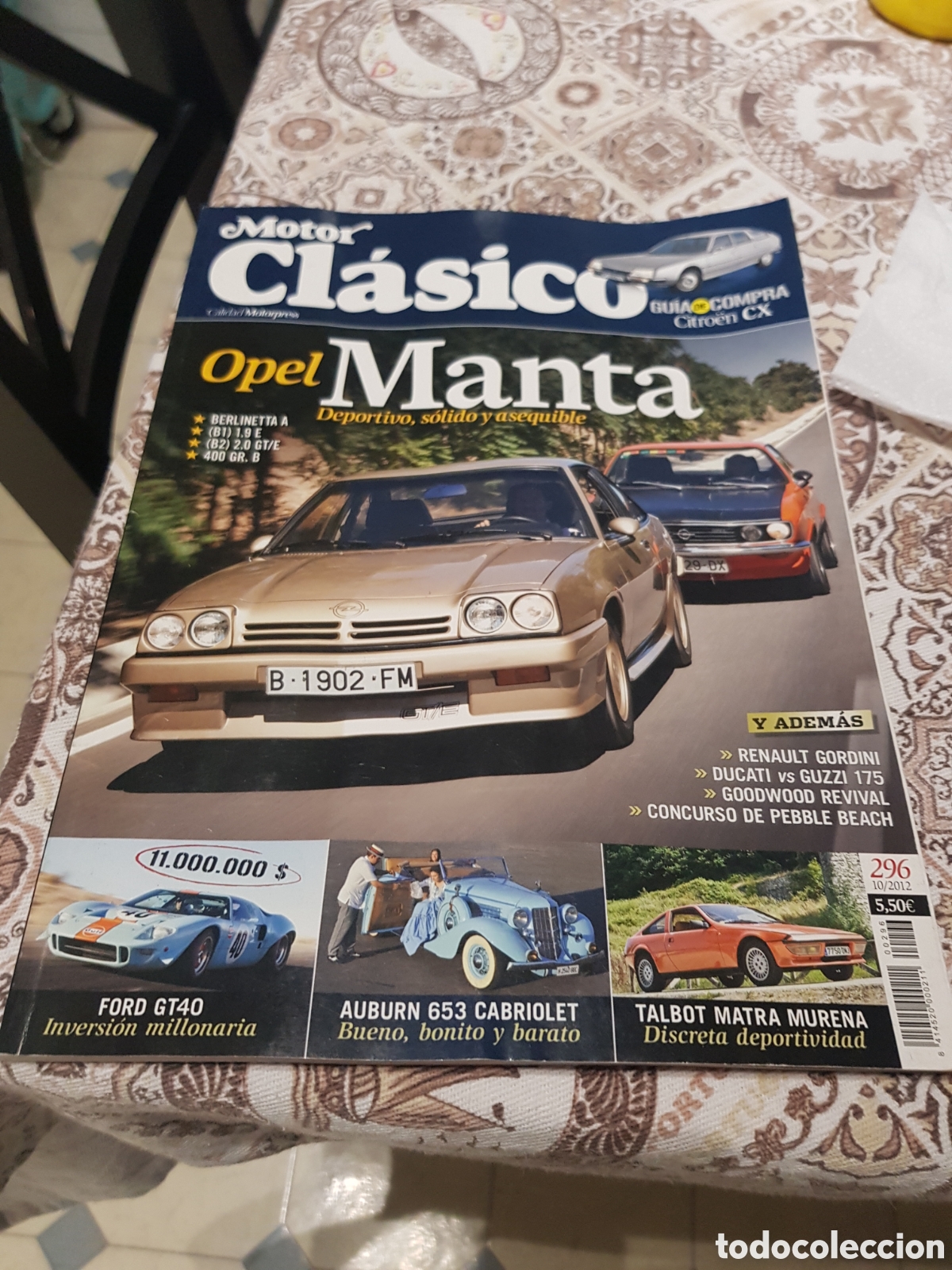 Coleccionismo de Revistas y Peri&oacute;dicos: Revista Motor cl&aacute;sico